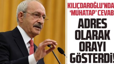 CHP Genel Başkanı Kemal Kılıçdaroğlu TBMM'yi işaret etti