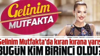 Gelinim Mutfakta 30 Eylül Perşembe birinci kim oldu? Gelinim Mutfakta puan durumu