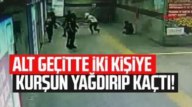 Şişli'de iki kişiye kurşun yağdıran zanlı kamerada