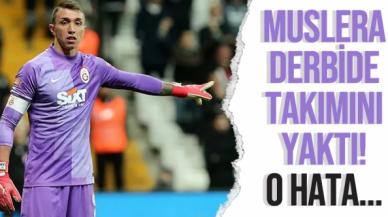 Muslera takımını yaktı! O hata golü getirdi