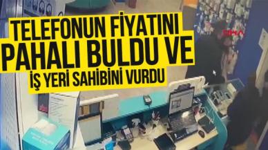 Esenyurt’ta telefonun fiyatını pahalı bulunca iş yeri sahibini vurdu