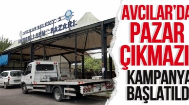 Avcılar'da pazar çıkmazı