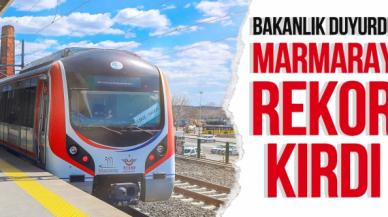 Ulaştırma Bakanlığı: Marmaray’da yeni bir rekor daha kırıldı