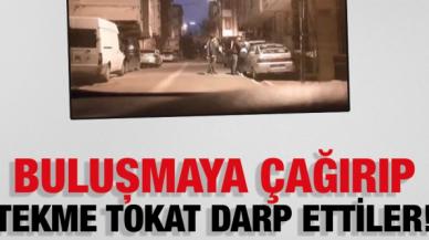 Esenyurt’ta buluşmaya çağırıp tekme tokat darbettiler