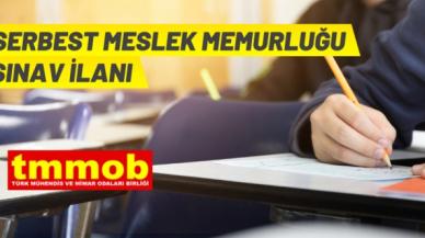 TMMOB serbest meslek mensupluğu sınavı gerçekleştirecek