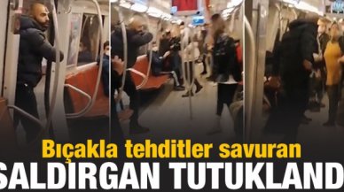 Metrodaki saldırgan tutuklandı