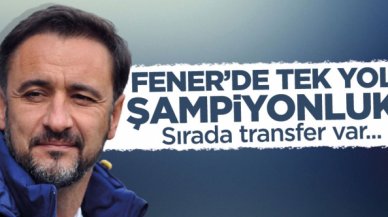 Fenerbahçe'de tek yol Süper Lig şampiyonluğu