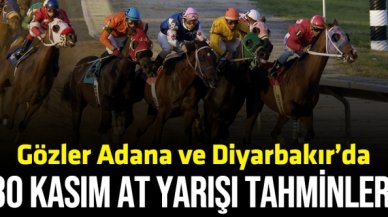 30 Kasım 2021 Salı Adana ve Diyarbakır At Yarışı Tahminleri ve Bülteni (izle)