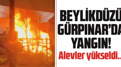 Beylikdüzü Gürpınar'da yangın!