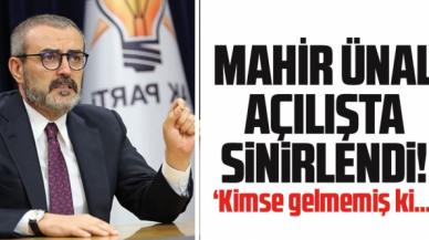 Mahir Ünal'dan Elbistanlılara açılış tepkisi