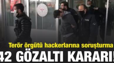 PKK/KCK terör örgütü hackerlarına gözaltı kararı