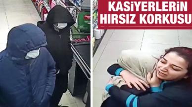 Avcılar'da market soygunu girişimi kasiyerleri korkuttu