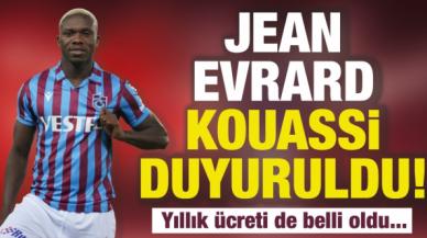 Jean Evrard Kouassi resmen Trabzonspor'da! KAP'a bildirildi ve maaşı belli oldu