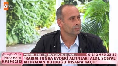 Esra Erol'da Vehbi Kartal kimdir? Tuğba Kartal İhsan'a kaçtı!