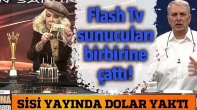 Flash Tv sunucuları bir birine çattı...