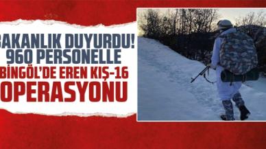 960 personelle Eren Kış-16 Operasyonu başlatıldı