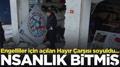 Avcılar'da Hayır Çarşısı soyuldu!