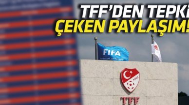 TFF'den tepki toplayan paylaşım! 'Zorunlu tutup istatistik yayınlamak...'