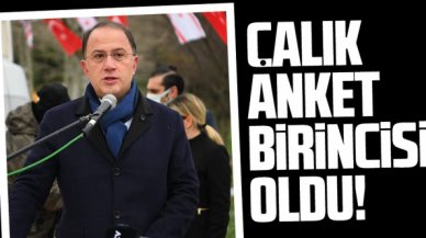 Mehmet Murat Çalık anket birincisi oldu