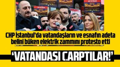 Canan Kaftancıoğlu: Vatandaşları çarptılar!