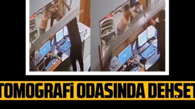 Tomografi odasında dehşet anları