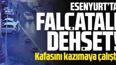 Esenyurt'ta falçatalı dehşet; Kafasını kesmeye çalıştılar