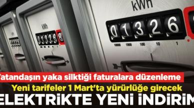 Elektrik faturalarında yeni düzenleme! İndirim de geliyor...