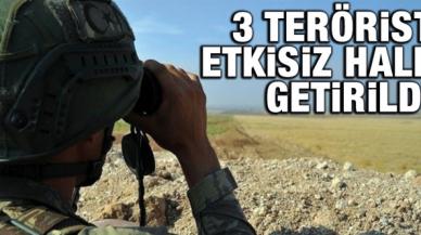 MSB: 3 PKK/YPG'li terörist etkisiz hale getirildi