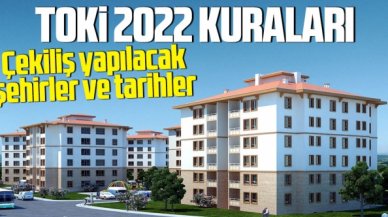 TOKİ 2022 Karaman Kırıkkale, Düzce ve Konya kura çekilişi ne zaman? Başvuru tarihleri