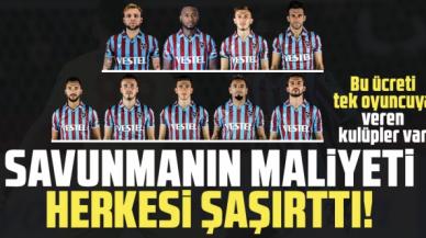 Lige ambargo koyan Trabzonspor'un savunmasına harcadığı para şaşırttı!