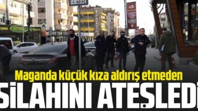 Maganda küçük kıza rağmen silahını kullandı: 1 yaralı