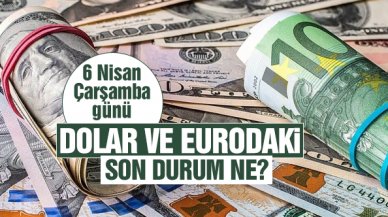 Dolar ve euro bugün kaç lira? 6 Nisan 2022 Çarşamba dolar döviz fiyatları