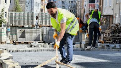 Esenyurt'ta parkeler yenileniyor