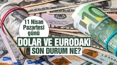 Dolar ve euro bugün kaç lira? 11 Nisan 2022 Pazartesi dolar döviz fiyatları