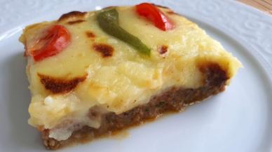 Gelinim Mutfakta püreli tepsi kebabı tarifi ve malzemeleri