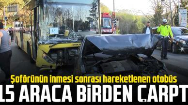 15 araca birden çarptı!