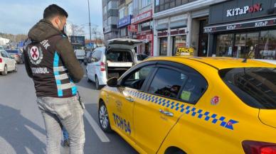 Kadıköy'de taksi denetimi: 2 şoföre ceza