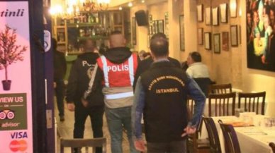 Beyoğlu’nda eğlence mekanlarına polis denetimi