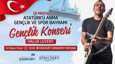 Esenyurt'un 19 Mayıs konukları Haluk Levent ve Zülfü Livaneli