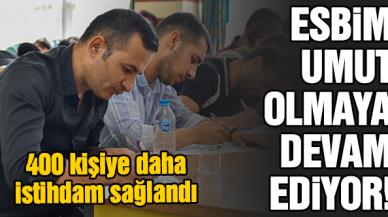 ESBİM umut olmaya devam ediyor