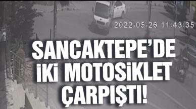 Sancaktepe'de iki motosiklet çarpıştı