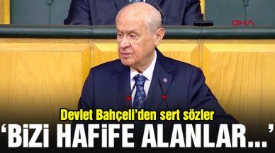 Bahçeli: Bizi hafife alanlar günü geldiğinde ağırlığımız altında ezilecekler