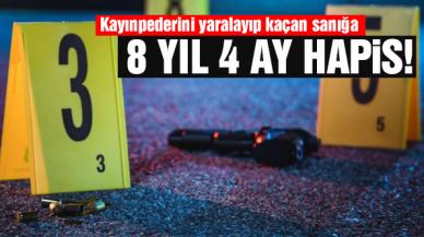 Şişli'de kayınpederini yaralayıp kaçan sanığa 8 yıl 4 ay hapis