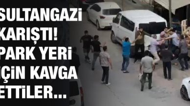 Sultangazi'de esnaf park yeri için birbirine girdi!