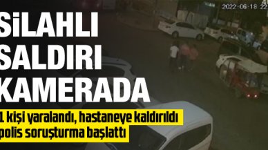 Sultangazi'de sokaktaki silahlı kavga kamerada