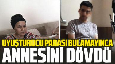 Uyuşturucu parası bulamayınca annesini dövdü, tabakla yaraladı