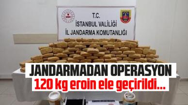 Esenyurt'ta 120 kilogram eroin ele geçirildi