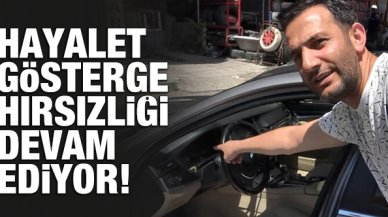 Avcılar'da hayalet gösterge hırsızlığı devam ediyor!