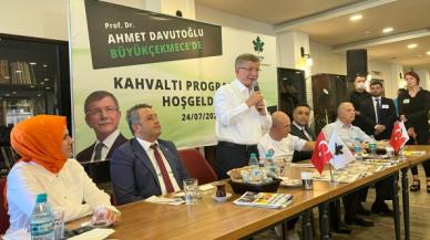 Ahmet Davutoğlu: Rantçılar bana karşı birleşti