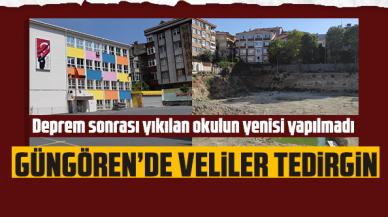 Silivri depremi sonrası yıkılan Abdi İpekçi İlkokulu'nun yerine yenisi yapılmadı: Bitmeyen okul sorunu